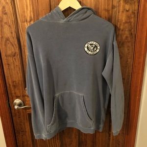 Jolly Dog St John Comfort Colors Light Blue Hoodie